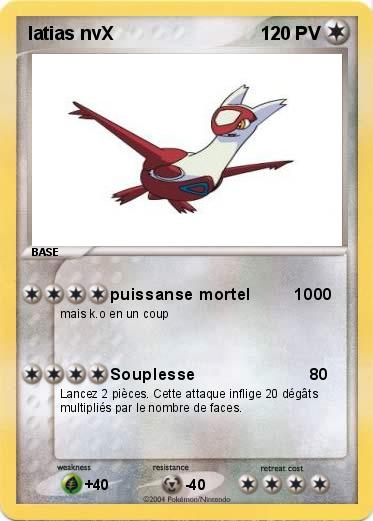 Pokemon latias nvX