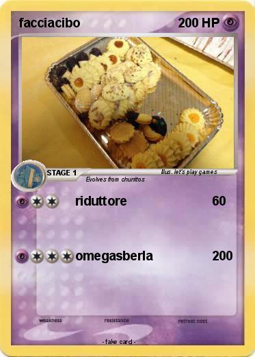 Pokemon facciacibo