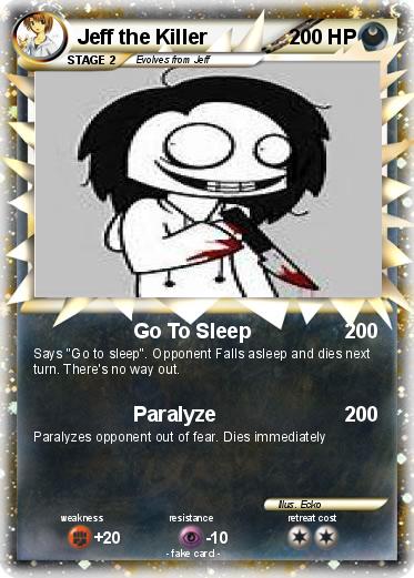 Pokemon Jeff the Killer