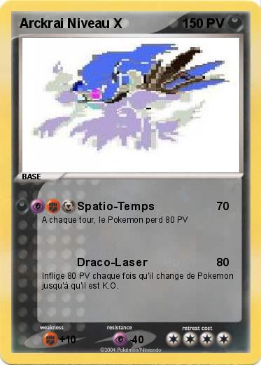 Pokemon Arckrai Niveau X