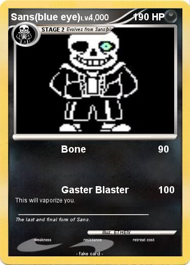 Pokemon Sans(blue eye)