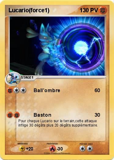Pokemon Lucario(force1)