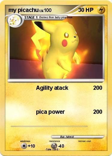 Pokemon my picachu