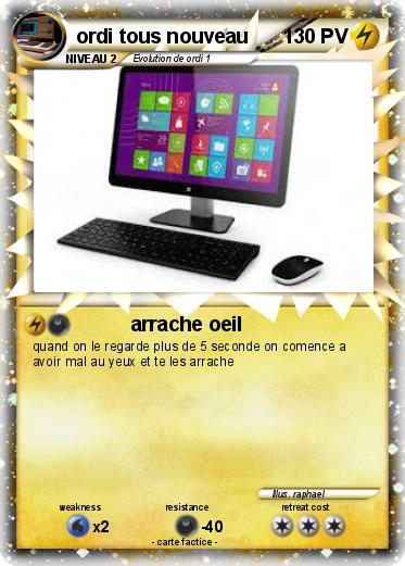 Pokemon ordi tous nouveau