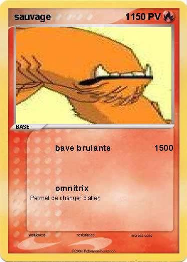 Pokemon sauvage                             1