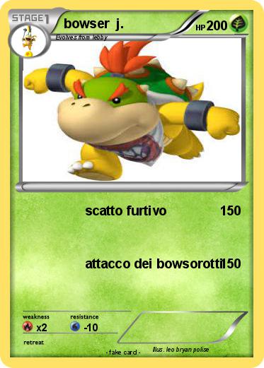Pokemon bowser  j.