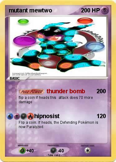 Pokemon mutant mewtwo