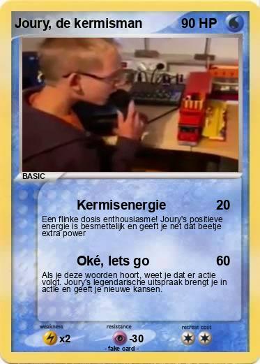Pokemon Joury, de kermisman