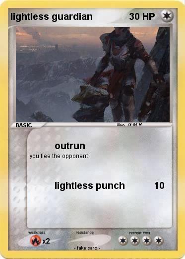 Pokemon lightless guardian