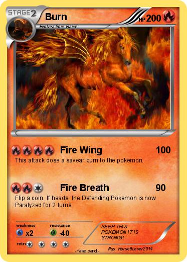 Pokemon Burn
