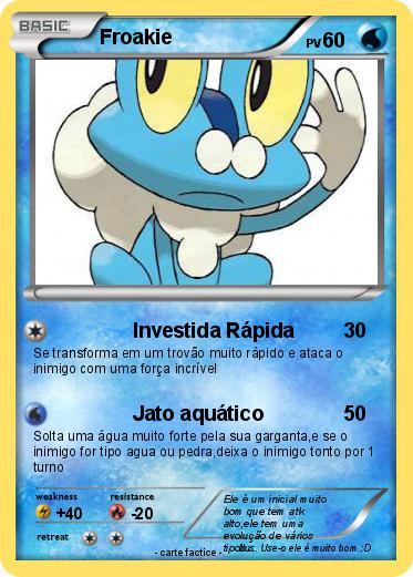 Pokemon Froakie