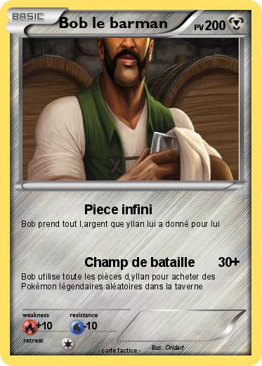 Pokemon Bob le barman