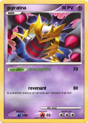 Pokemon gigiratina