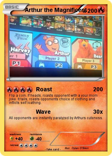 Pokemon Arthur the Magnificent