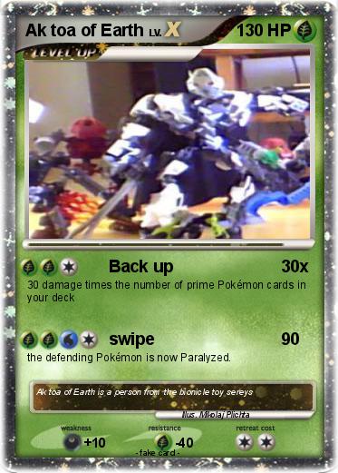 Pokemon Ak toa of Earth