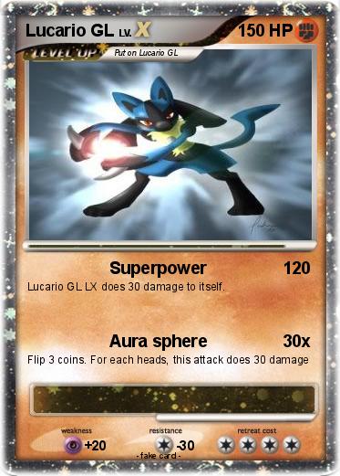 Pokemon Lucario GL