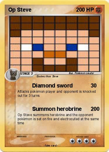 Pokemon Op Steve