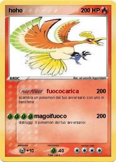 Pokemon hoho