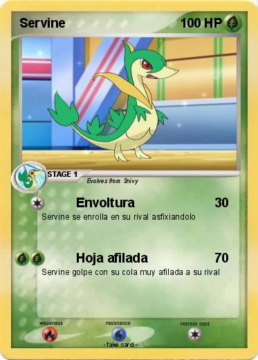 Pokemon Servine