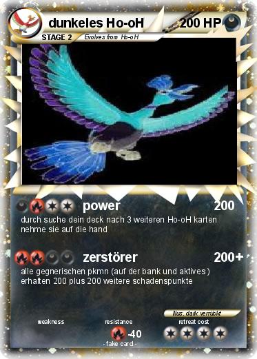 Pokemon dunkeles Ho-oH
