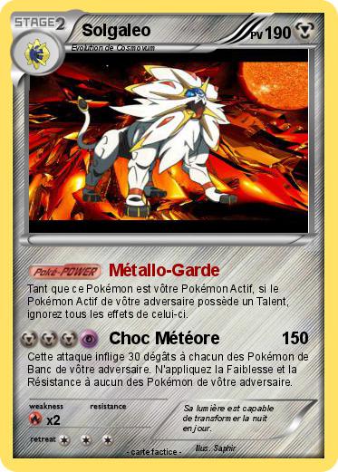 Pokemon Solgaleo