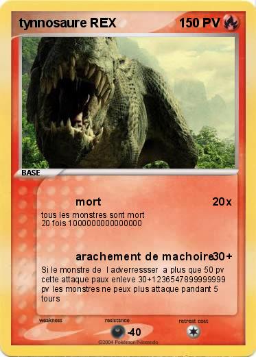 Pokemon tynnosaure REX