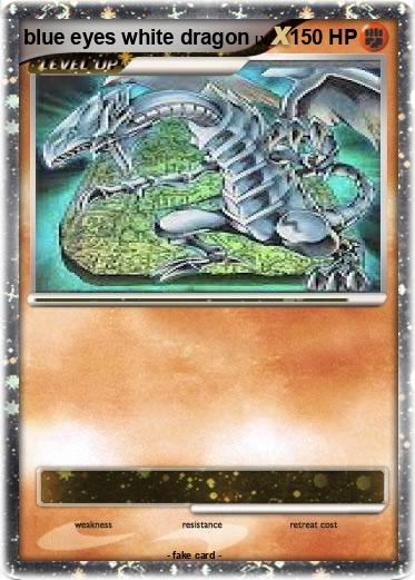 Pokemon blue eyes white dragon