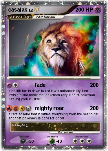 Pokemon casalak
