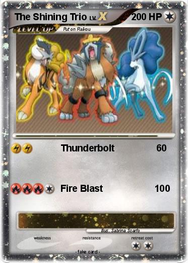 Pokemon The Shining Trio