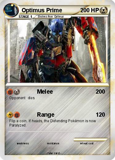Pokemon Optimus Prime