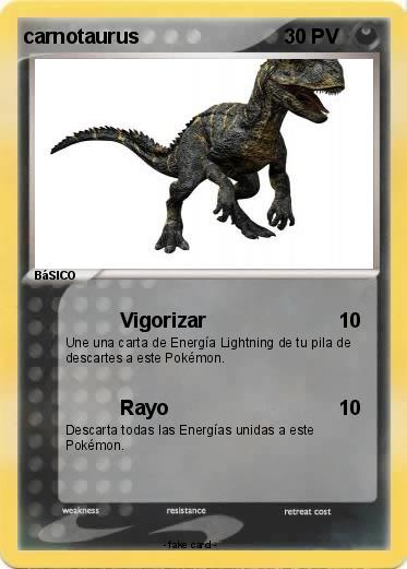 Pokemon carnotaurus