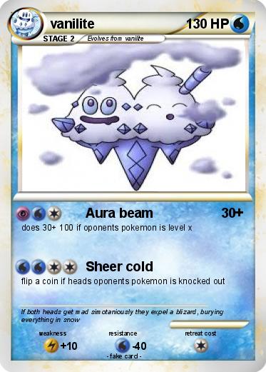 Pokemon vanilite