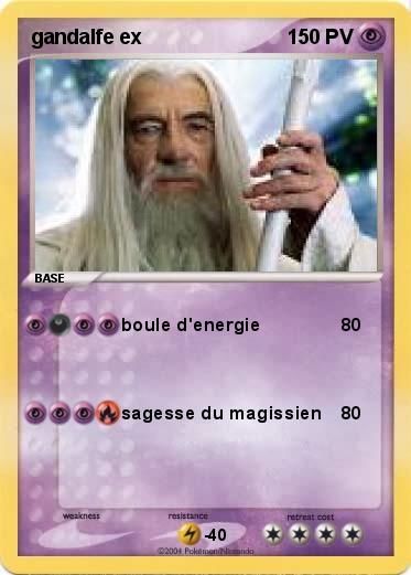Pokemon gandalfe ex
