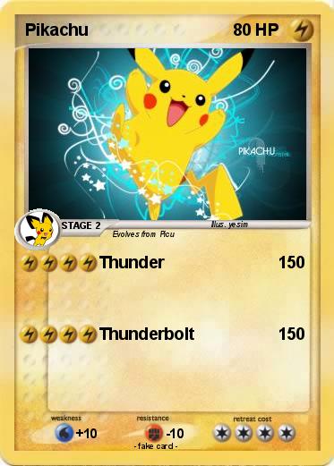 Pokemon Pikachu