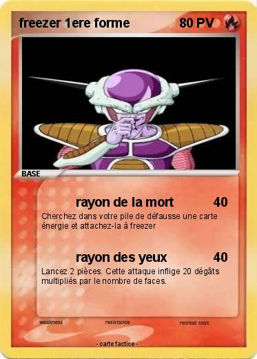 Pokemon freezer 1ere forme