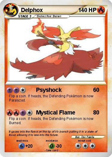 Pokemon Delphox