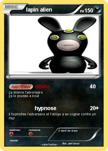 Pokemon lapin alien
