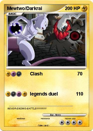 Pokemon Mewtwo/Darkrai