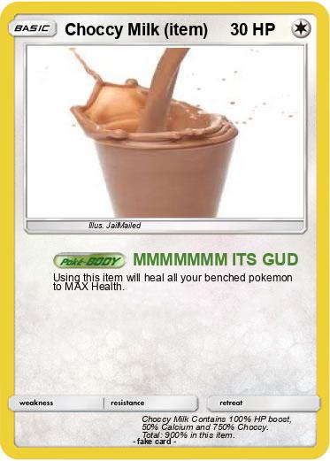 Pokemon Choccy Milk (item)