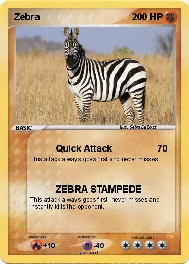 Pokemon Zebra