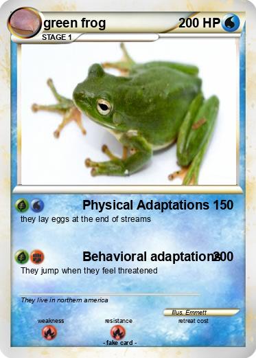 Pokemon green frog