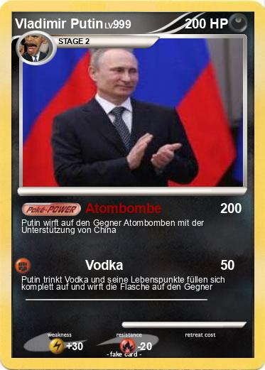 Pokemon Vladimir Putin