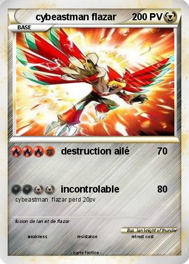 Pokemon cybeastman flazar