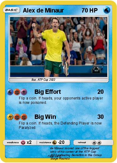 Pokemon Alex de Minaur