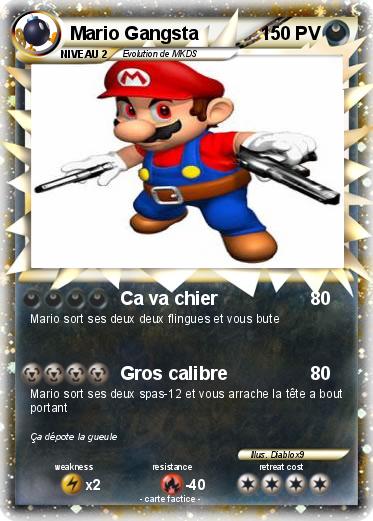 Pokemon Mario Gangsta