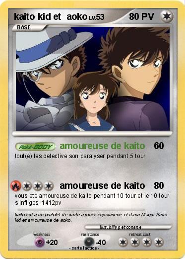Pokemon kaito kid et  aoko