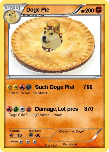 Pokemon Doge Pie