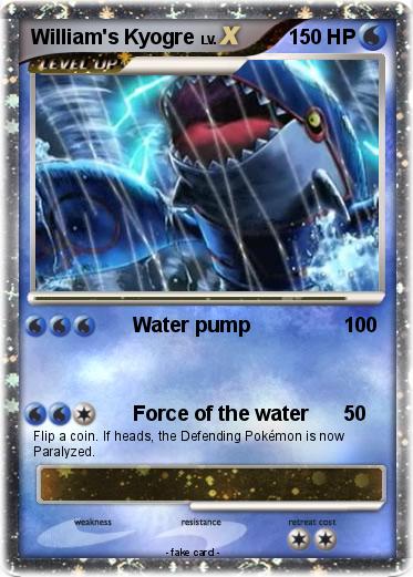 Pokemon William's Kyogre
