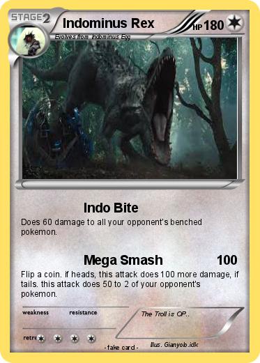 Pokemon Indominus Rex