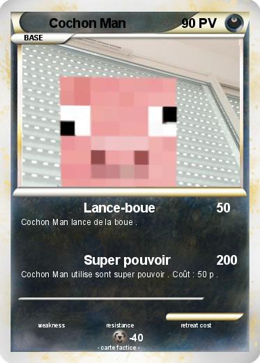 Pokemon Cochon Man